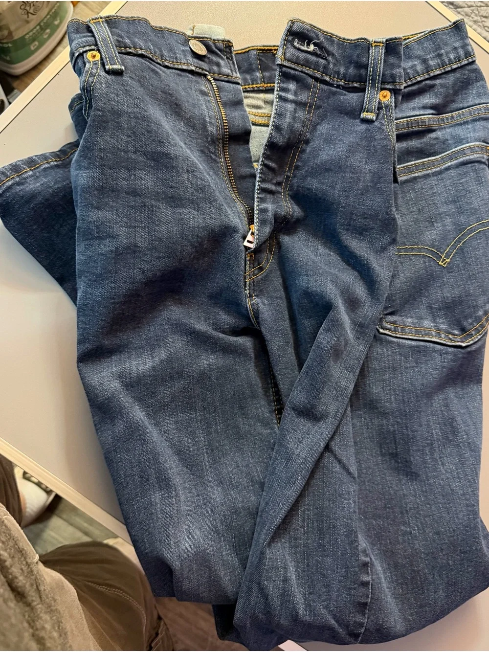 Levis levi denim